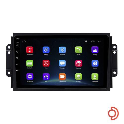 مانیتور 9 اینچ اندروید خودروی ام وی ام X33 و X22 مدیا پلاس c2